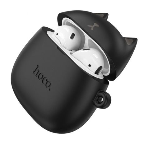 Бездротові HOCO EW45 Magic Cat TWSнавушники | BT5.3, 35mAh/350mAh, 4 год | чорний