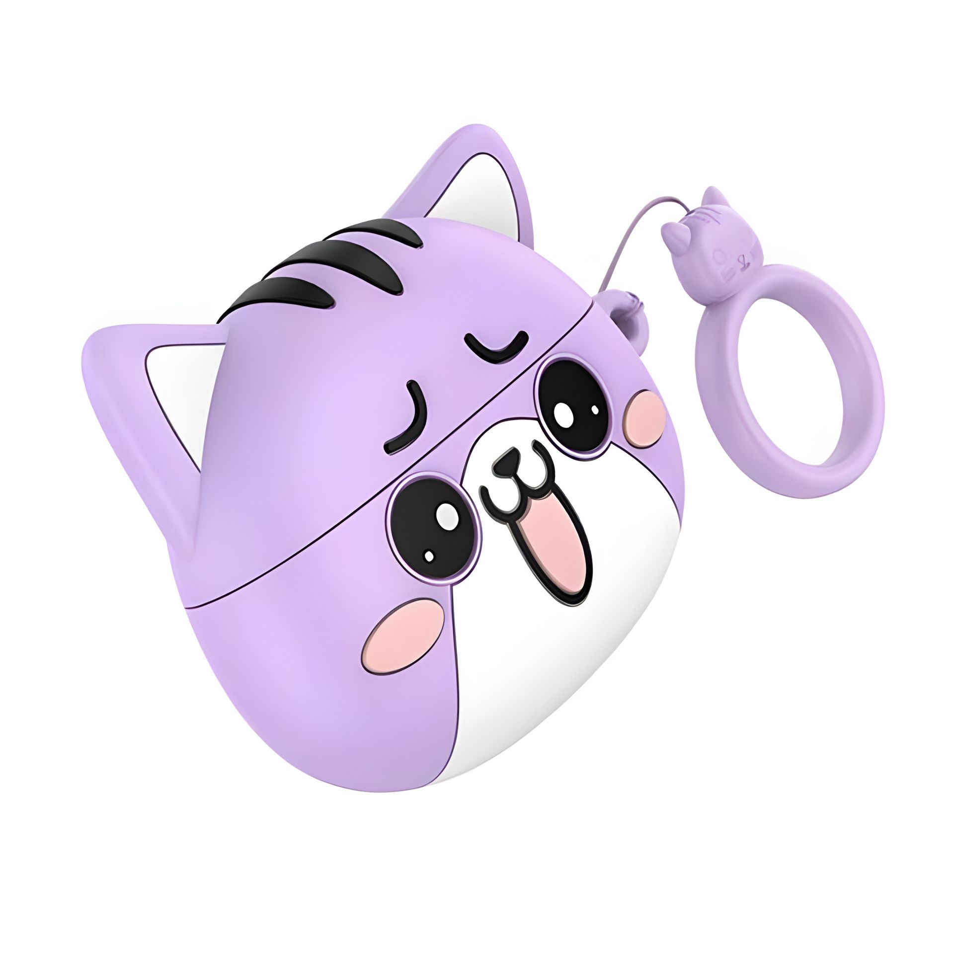 Наушники HOCO EW48 TWS |BT5.3, 30/300mAh, 4h| purple cat Наушники HOCO EW48 TWS |BT5.3, 30/300mAh, 4h| purple cat