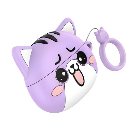 Наушники HOCO EW48 TWS |BT5.3, 30/300mAh, 4h| Purple Cat