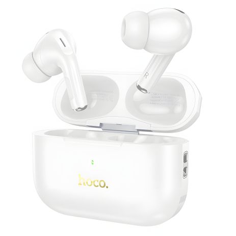Наушники HOCO EW56 Plus TWS с шумоподавлением |BT5.3, 30/300mAh, ANC, 4h| white Наушники HOCO EW56 Plus TWS с шумоподавлением |BT5.3, 30/300mAh, ANC, 4h| white
