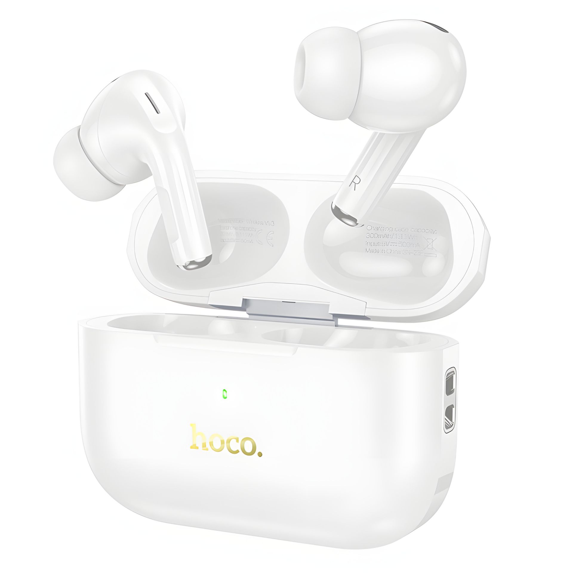 Навушники HOCO EW56 Plus TWS з шумозаглушенням | BT5.3, 30/300mAh, ANC, 4h | white Навушники HOCO EW56 Plus TWS з шумозаглушенням | BT5.3, 30/300mAh, ANC, 4h | white