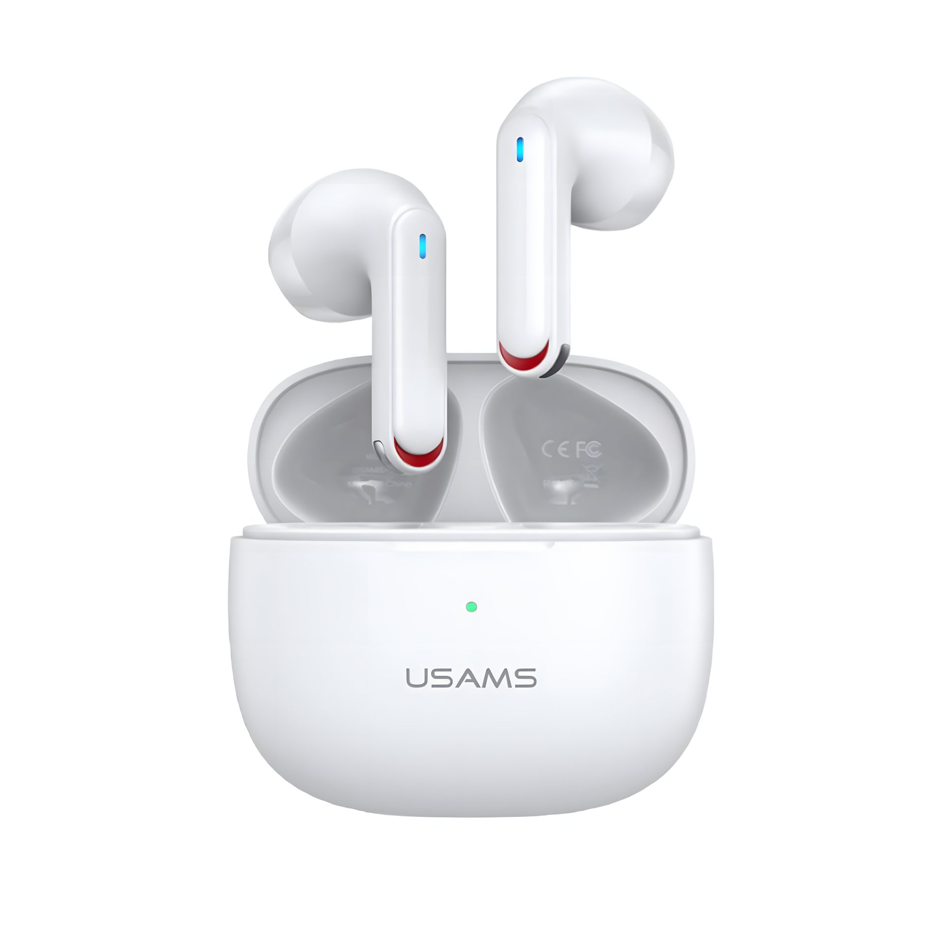 USAMS TWS NX10 Bluetooth-наушники |BT5.2, 35/320mAh, 5ч| белый USAMS TWS NX10 Bluetooth-наушники |BT5.2, 35/320mAh, 5ч| белый