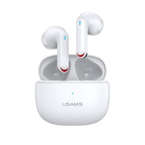 Навушники Bluetooth USAMS TWS NX10 | BT5.2, 35/320mAh, 5h | white Навушники Bluetooth USAMS TWS NX10 | BT5.2, 35/320mAh, 5h | white