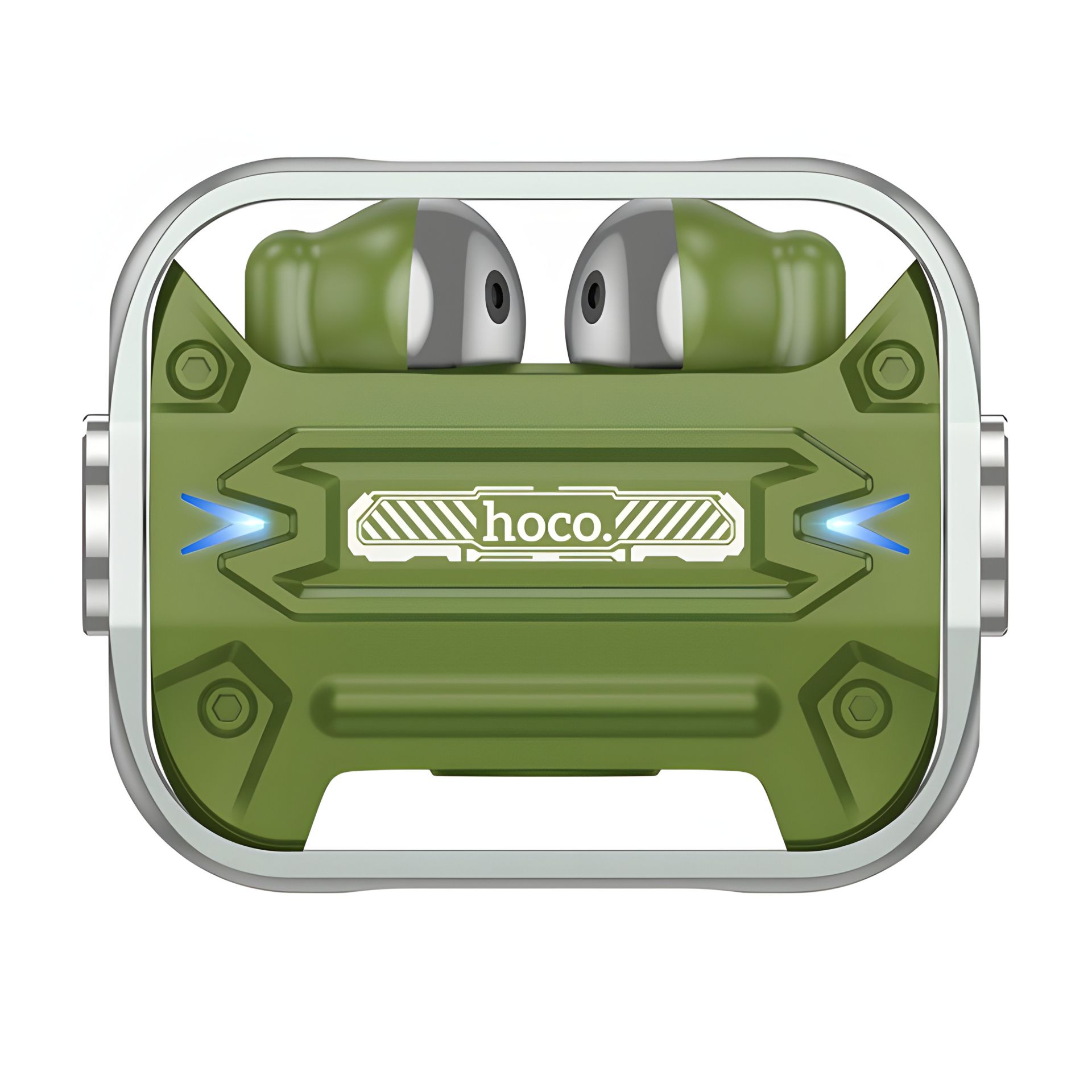 Игровые наушники HOCO EW55 TWS беспроводные |BT5.3, 30/300mAh, 4ч| армейский-зеленый Игровые наушники HOCO EW55 TWS беспроводные |BT5.3, 30/300mAh, 4ч| армейский-зеленый