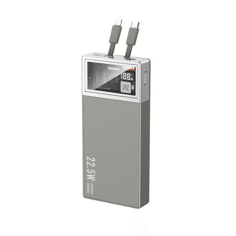 Повербанк Remax RPP-189 Fly PD20W+QC22.5W 20000 mAh grey