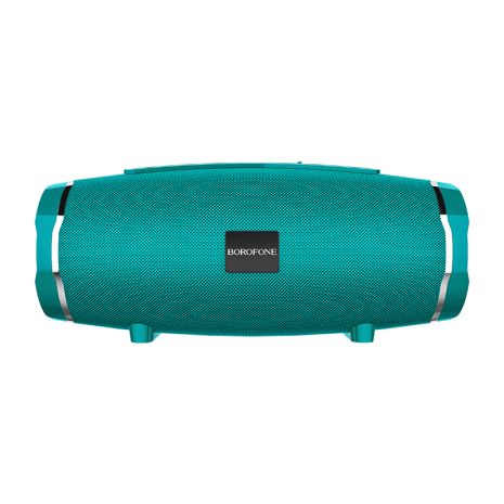 Портативна колонка BOROFONE BR3 Rich sound sports wireless speaker IPX5, BT5.0, AUX, USB, TF, FM, TWS, 10W, 3h Peacock Blue