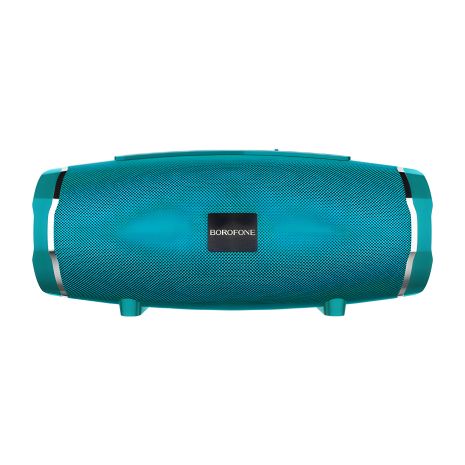 Портативна колонка BOROFONE BR3 Rich sound sports wireless speaker IPX5, BT5.0, AUX, USB, TF, FM, TWS, 10W, 3h Peacock Blue