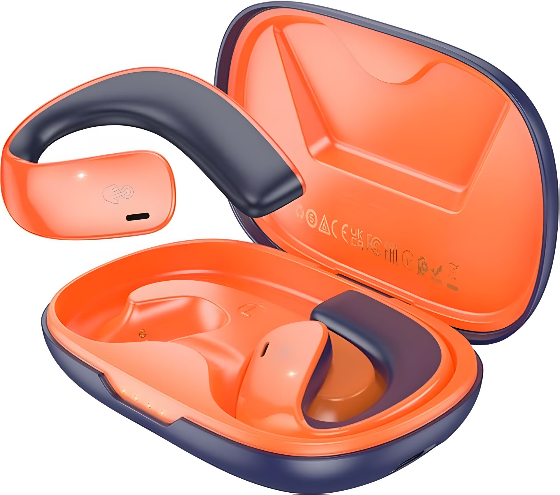 Навушники HOCO EQ4 Graceful TWS headset | BT5.3, 500mAh, 12h | Blue Навушники HOCO EQ4 Graceful TWS headset | BT5.3, 500mAh, 12h | Blue