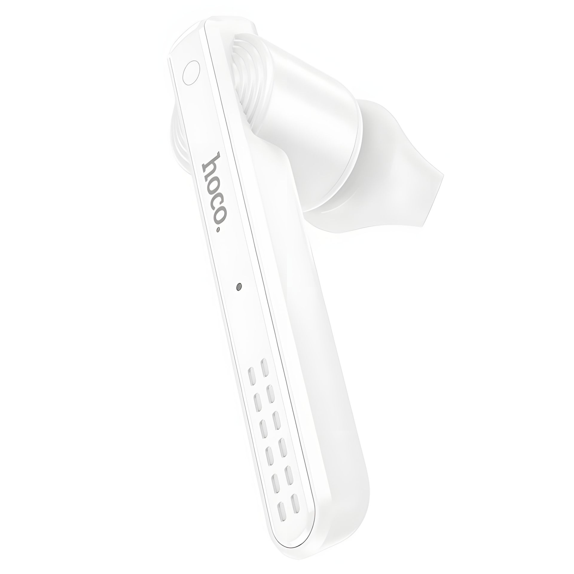 Bluetooth-гарнітура HOCO E61 Gorgeous business BT headset | BT5.1, 6h, 40 mAh L / R Ears | white Bluetooth-гарнітура HOCO E61 Gorgeous business BT headset | BT5.1, 6h, 40 mAh L / R Ears | white