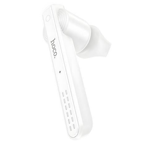 Bluetooth-гарнітура HOCO E61 Gorgeous business BT headset BT5.1, 6h, 40 mAh L / R Ears біла