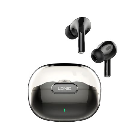 Навушники Ldnio T02 TWS HD Audio BT Earbuds | BT5.3, 30/300 mAh, 4 години автономної роботи | чорні