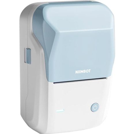 Термопринтер для печати наклеек NIIMBOT B1 Blue (1AC1222200A)