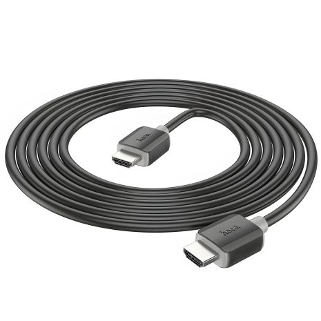 HDTV кабель HOCO US08 - 2.0 male-to-male 4K HD data cable 3M Black HDTV кабель HOCO US08 - 2.0 male-to-male 4K HD data cable 3M Black