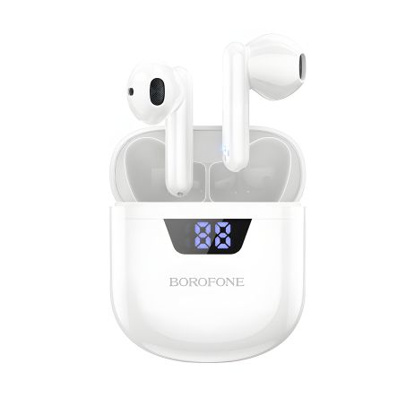 Навушники BOROFONE BW05 Pure tone true wireless BT headset White