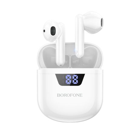 Наушники BOROFONE BW05 Pure tone true wireless BT headset White