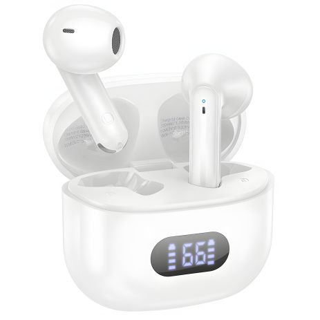 Навушники BOROFONE BW53 Elegant, бездротові, BT headset White Навушники BOROFONE BW53 Elegant, бездротові, BT headset White