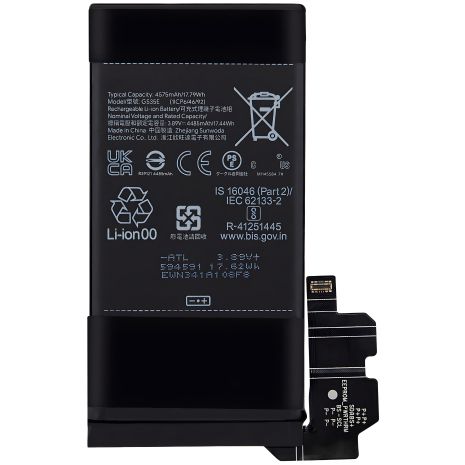 Акумулятор GS35E 12 міс. гарантії для Google Pixel 8 [Original PRC]