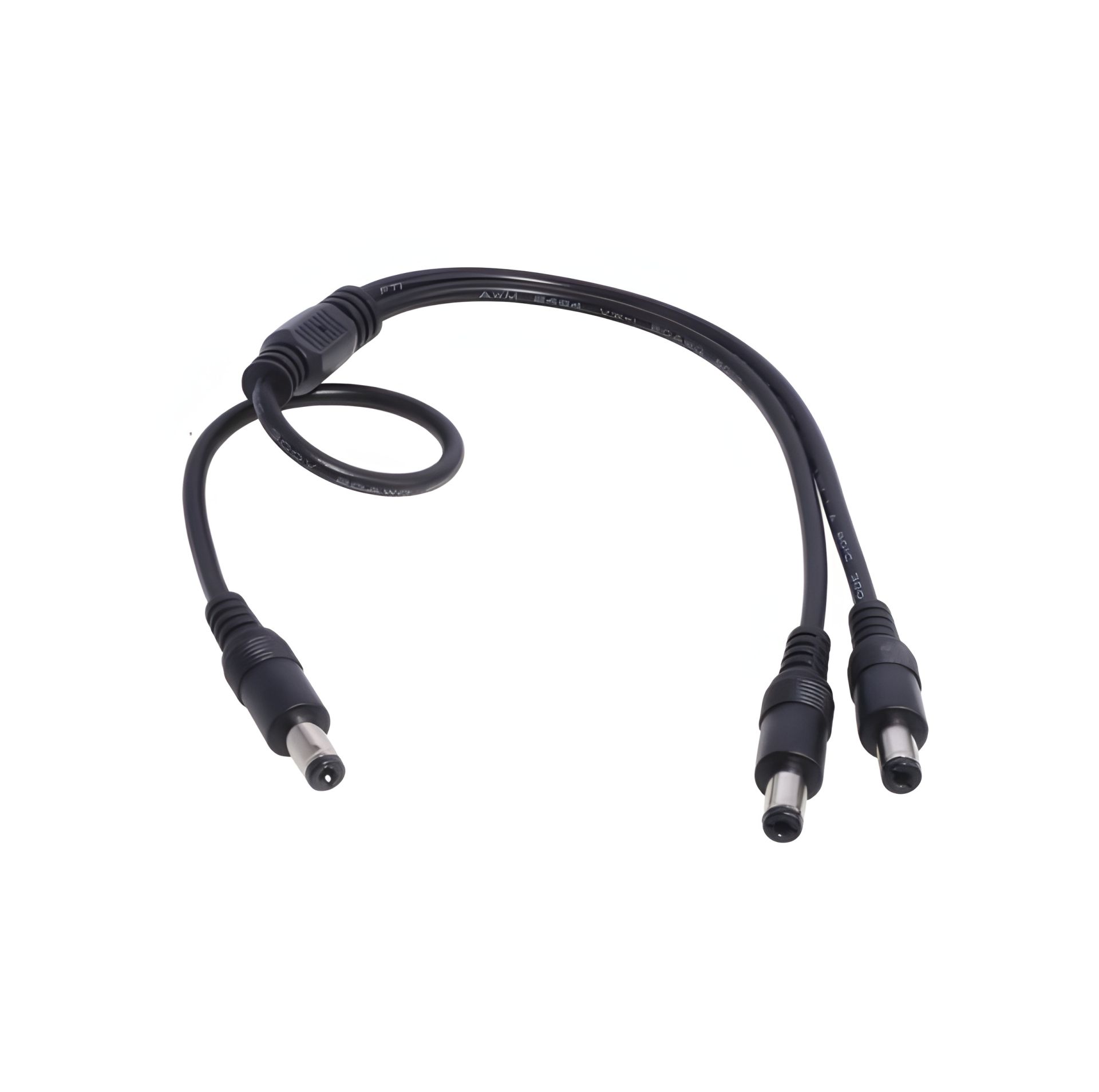 Кабель живлення для роутера DC 5.5x2.1(M) -to- 2шт DC 5.5x2.1(M) | 0.4m black | роздвоювач, розділювач Кабель живлення для роутера DC 5.5x2.1(M) -to- 2шт DC 5.5x2.1(M) | 0.4m black | роздвоювач, розділювач