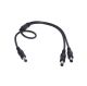 Кабель живлення для роутера DC 5.5x2.1(M) -to- 2шт DC 5.5x2.1(M) | 0.4m black | роздвоювач, розділювач Кабель живлення для роутера DC 5.5x2.1(M) -to- 2шт DC 5.5x2.1(M) | 0.4m black | роздвоювач, розділювач
