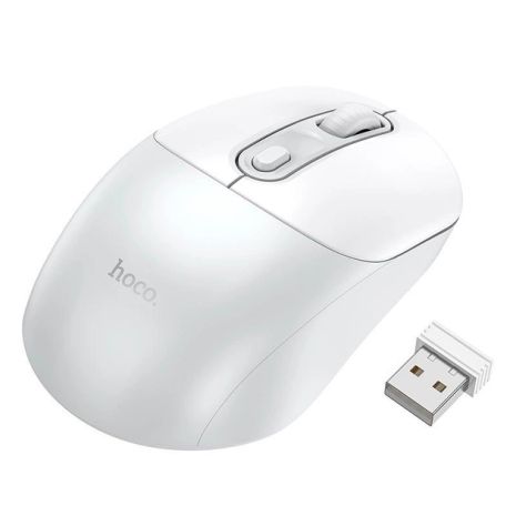 Hoco GM28 Wireless Миша | 800-1200-1600 dpi | white