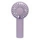 Вентилятор на аккумуляторе беспроводной портативный ручной GXQC DC03 1200 mAh Type-C purple