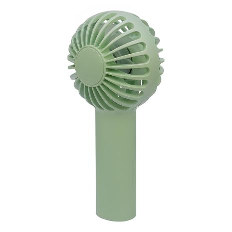 Портативный Ручной Беспроводной Вентилятор на аккумуляторе GXQC DC03 1200 mAh Type-C зеленый