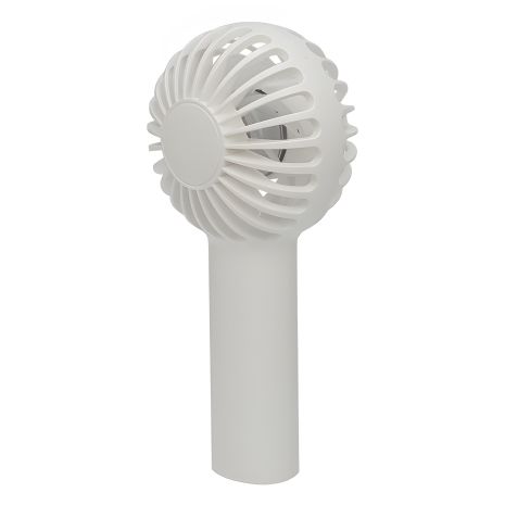 Портативный Ручной Беспроводной Вентилятор на аккумуляторе GXQC DC03 1200 mAh Type-C белый