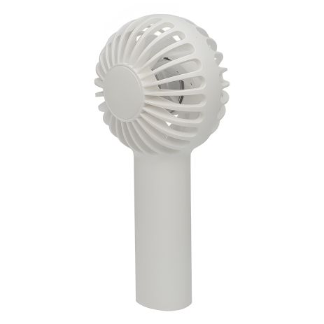 Портативный Ручной Беспроводной Вентилятор на аккумуляторе GXQC DC03 1200 mAh Type-C белый