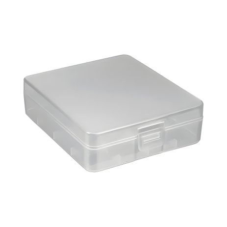 Пластиковий бокс для зберігання акумуляторів 18650 (на 4 слоти) Пластиковий бокс для зберігання акумуляторів 18650 (на 4 слоти)