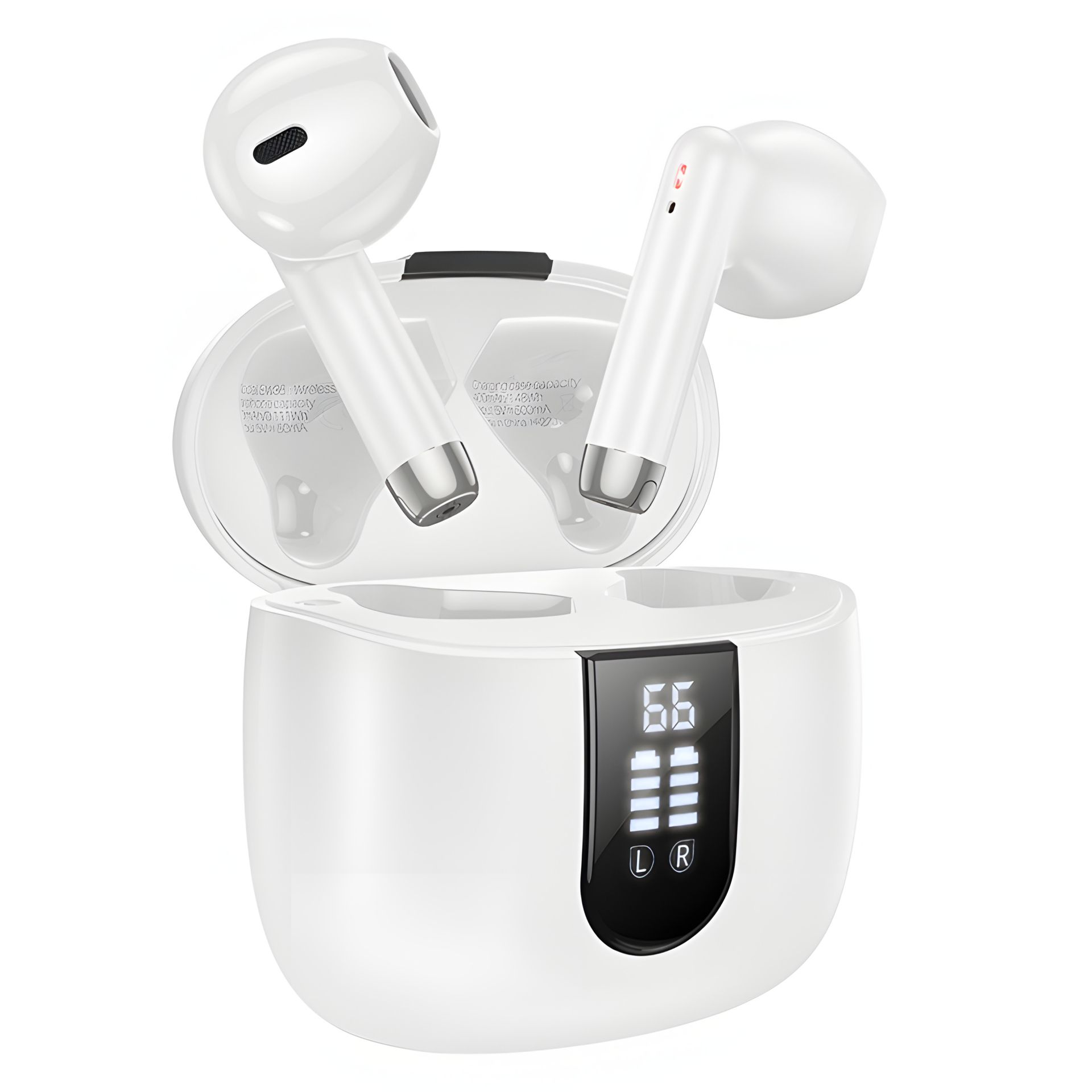 Беспроводные наушники Hoco EW36 Delicate TWS |BT5.3, 30/400mAh, 4h| вкладыши white Беспроводные наушники Hoco EW36 Delicate TWS |BT5.3, 30/400mAh, 4h| вкладыши white
