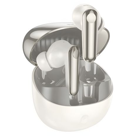 TWS беспроводные вакуумные наушники Hoco EQ11 |BT5.3, 7/35h| milky white