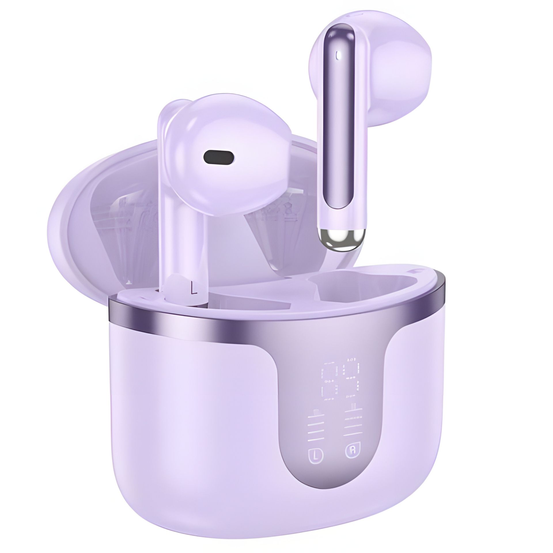 Наушники HOCO EQ7 Snowflake true wireless BT headset |BT5.3, 40/300mAh, 7h| purple Наушники HOCO EQ7 Snowflake true wireless BT headset |BT5.3, 40/300mAh, 7h| purple