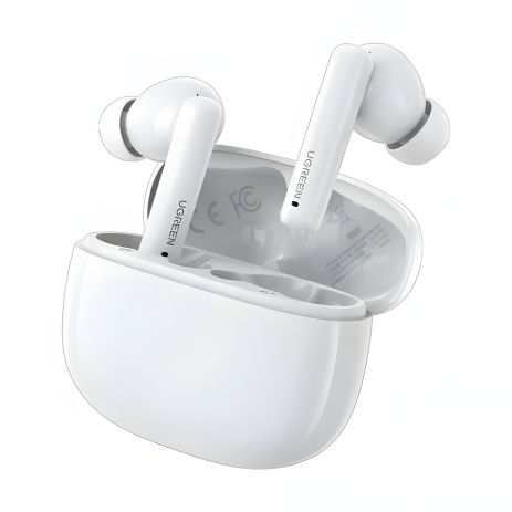 UGREEN WS106 HiTune T3 бездротові навушники, Active Noise-Cancelling Wireless Earbuds (White)(UGR-90206)