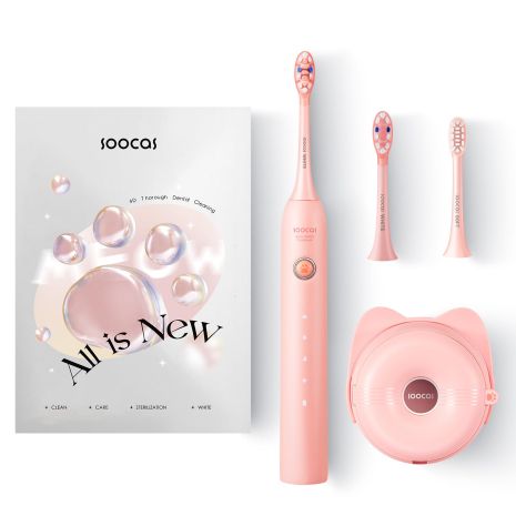 Електрична зубна щітка Xiaomi Soocas Sonic electric toothbrush D3 Pink