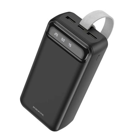 Power Bank BOROFONE BJ14B 30000mAh | 2USB/Type-C, 2.1A | black