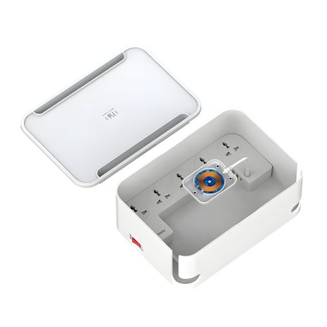 Білий подовжувач мережі LDNIO Management Power Strip Box SN5310W