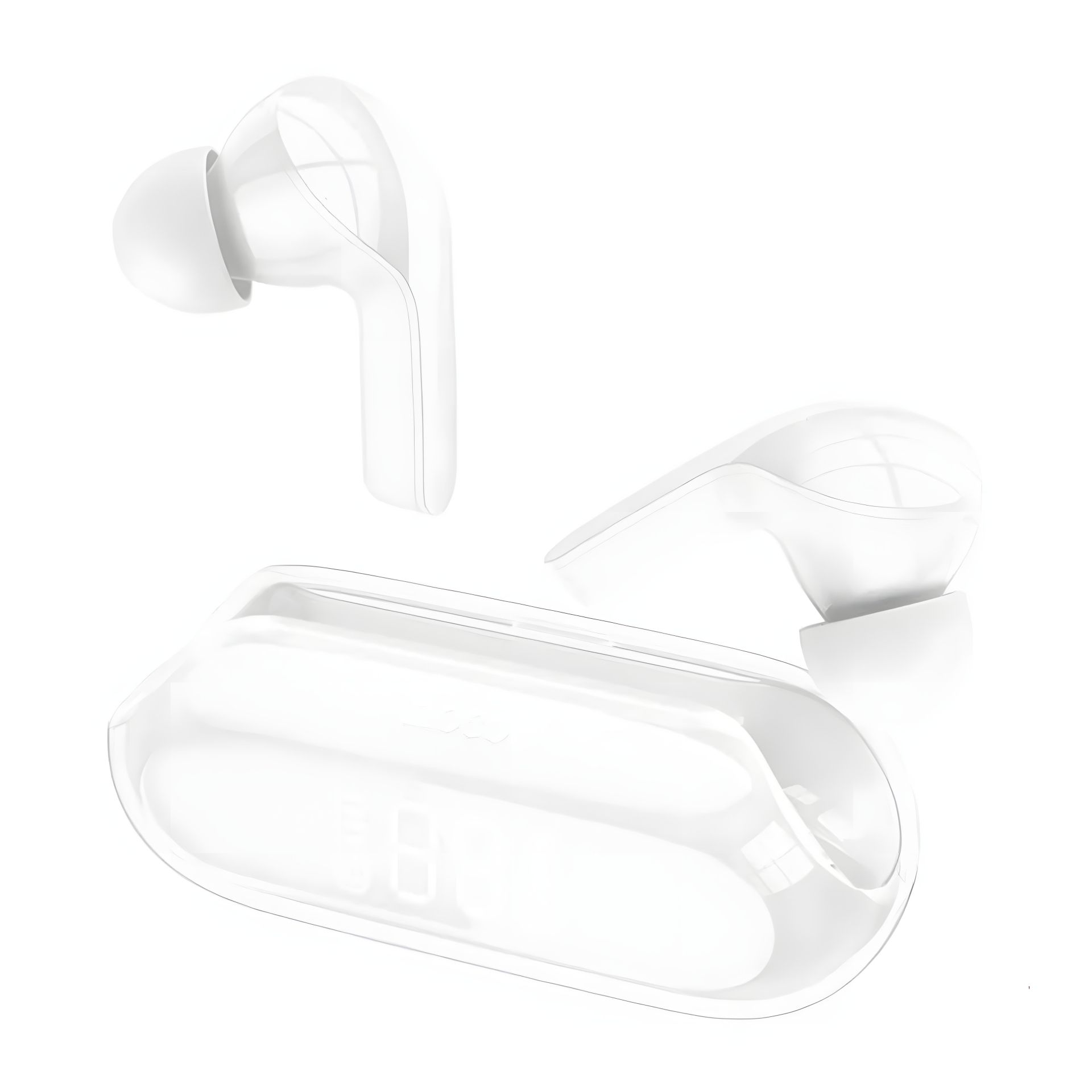 Вакуумні TWS навушники Hoco EW39 бездротові white Вакуумні TWS навушники Hoco EW39 бездротові white