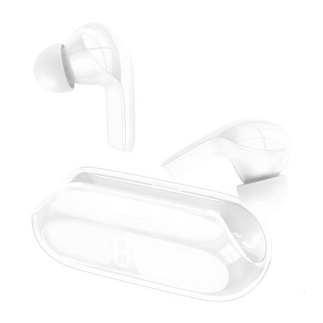 Белые вакуумные беспроводные наушники Hoco EW39 TWS Белые вакуумные беспроводные наушники Hoco EW39 TWS