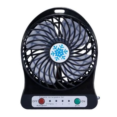 Вентилятор портативний DAC-V1 Mini fan Чорний