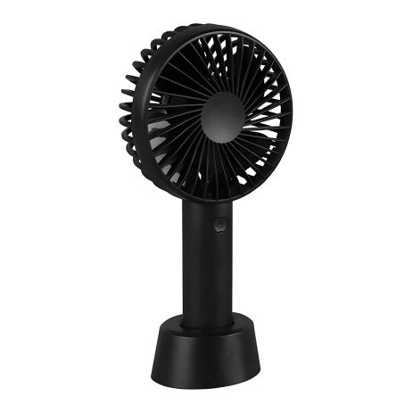 Портативний вентилятор SS-2, 5W, 800mAh, 8h, Чорний Портативний вентилятор SS-2, 5W, 800mAh, 8h, Чорний