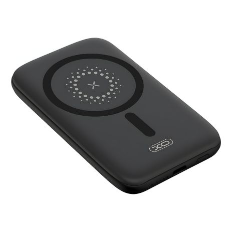 Power Bank XO PR153 PD20W Magnetic wireless 15W Type-C 5000mAh Чорний Power Bank XO PR153 PD20W Magnetic wireless 15W Type-C 5000mAh Чорний