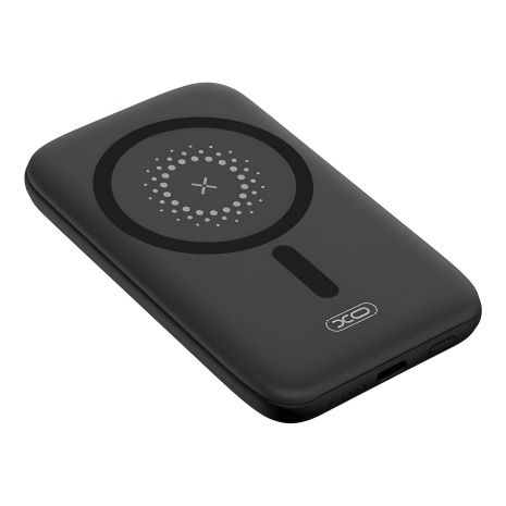 Черный XO PR153 PD20W Магнитный беспроводной Повербанк 15W Type-C 5000 мАч Черный XO PR153 PD20W Магнитный беспроводной Повербанк 15W Type-C 5000 мАч