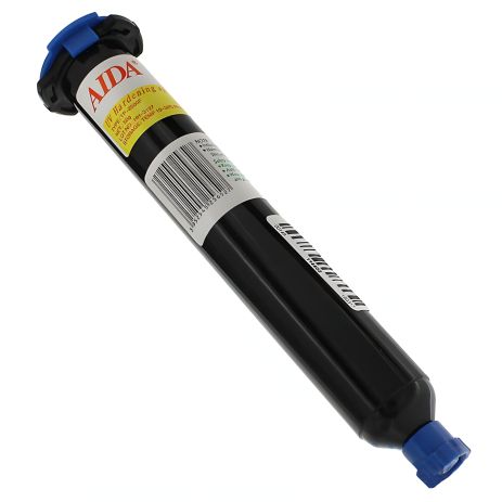 Клей LOCA Aida TP-2500F для склеивания дисплея и тачскрина, 50 гр, черный шприц (УФ)