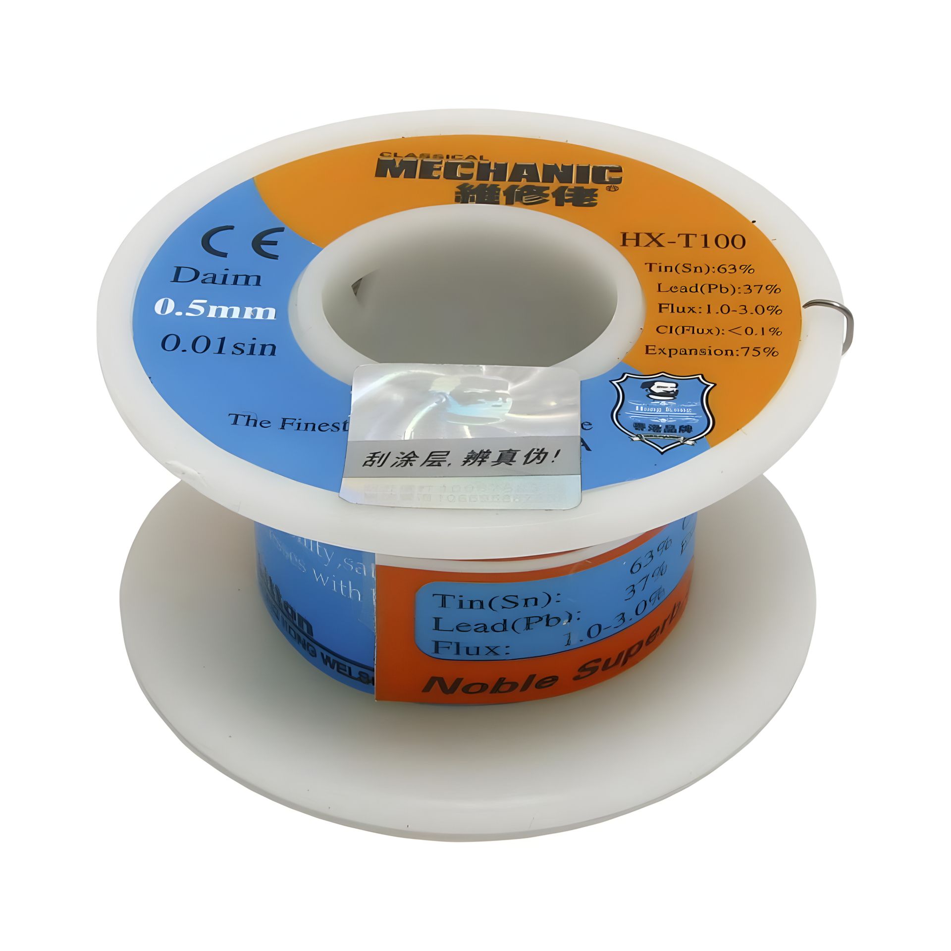 ΠΡΠΈΠΏΡΠΉ Mechanic HX-T100 0.5 ΠΌΠΌ, 55 Π³Ρ, 63% Sn, 37% Pb ΠΡΠΈΠΏΡΠΉ Mechanic HX-T100 0.5 ΠΌΠΌ, 55 Π³Ρ, 63% Sn, 37% Pb