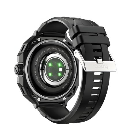 Смарт годинник Hoco Y14 1.32 дюйма, 200mAh, BT5.0, IP67 Black Смарт годинник Hoco Y14 1.32 дюйма, 200mAh, BT5.0, IP67 Black