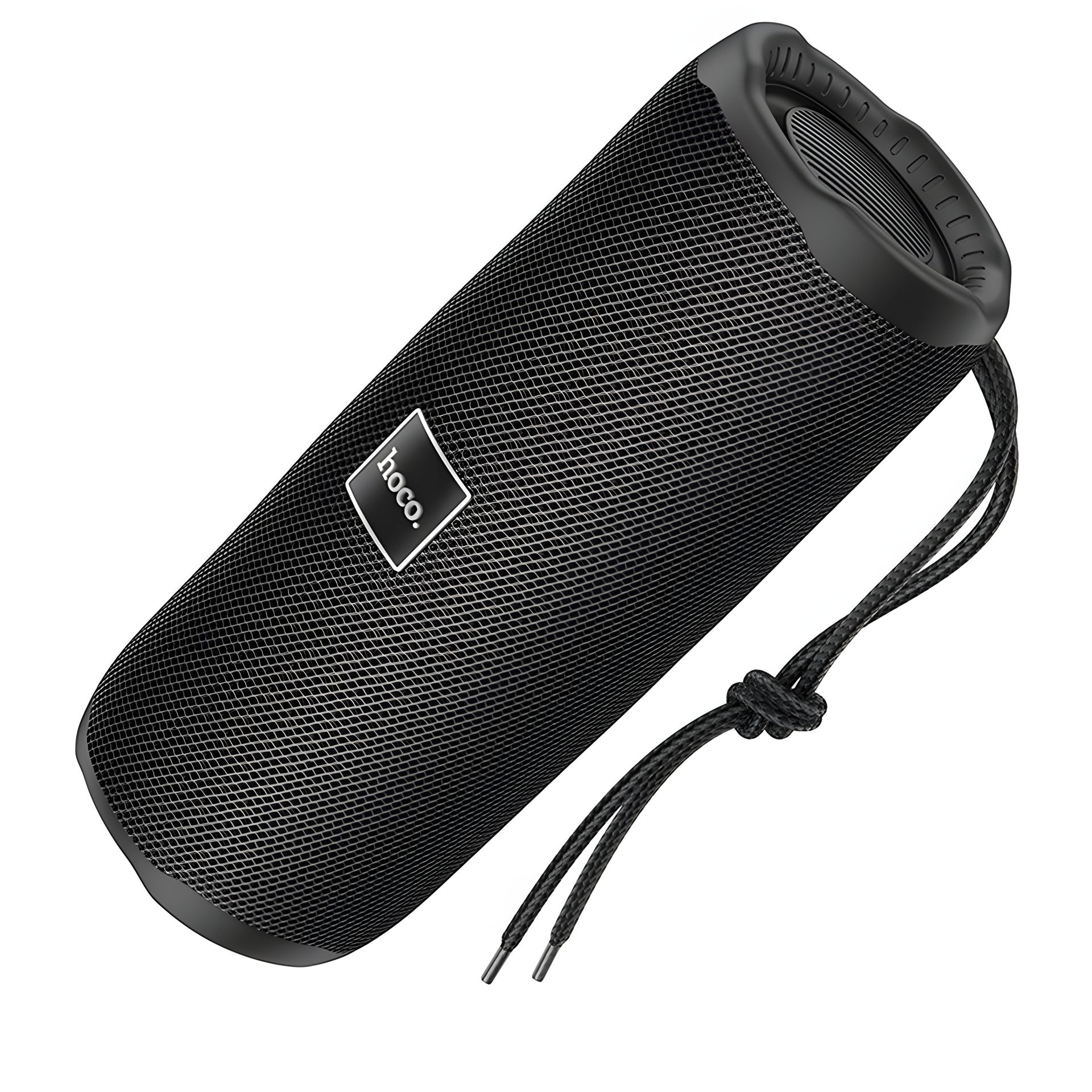 Чорна бездротова колонка Hoco HC16, IPX4, BT5.3, AUX, FM, USB, TF, 5Wx2, 1200mAh, 3h Чорна бездротова колонка Hoco HC16, IPX4, BT5.3, AUX, FM, USB, TF, 5Wx2, 1200mAh, 3h