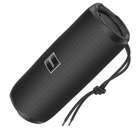 Чорна бездротова колонка Hoco HC16, IPX4, BT5.3, AUX, FM, USB, TF, 5Wx2, 1200mAh, 3h