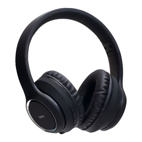 Блютуз стерео гарнітура Hoco W28, чорний