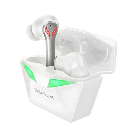 Стерео Гарнитура Блютуз Borofone BW24 TWS Белая