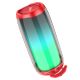 Бездротова колонка Hoco HC8 зі світломузикою, TWS, BT5.0, TF, FM, USB, AUX, 10W, 1800mAh, 4h, червона